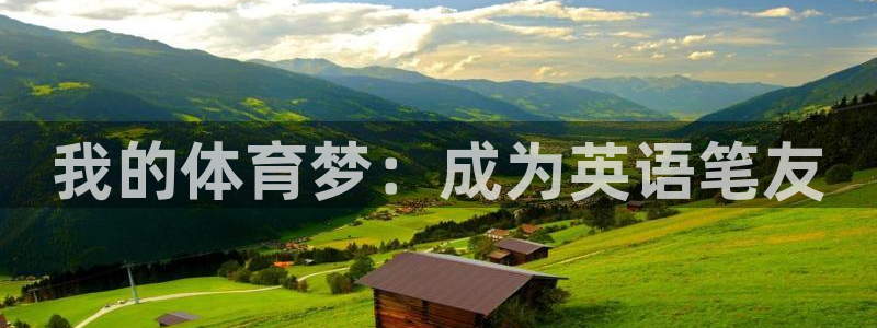 3377体育官网下载：我的体育梦：成为英语笔友