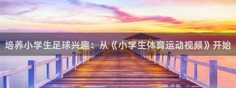 3377体育官网下载平台注册要钱吗：培养小学生足球兴