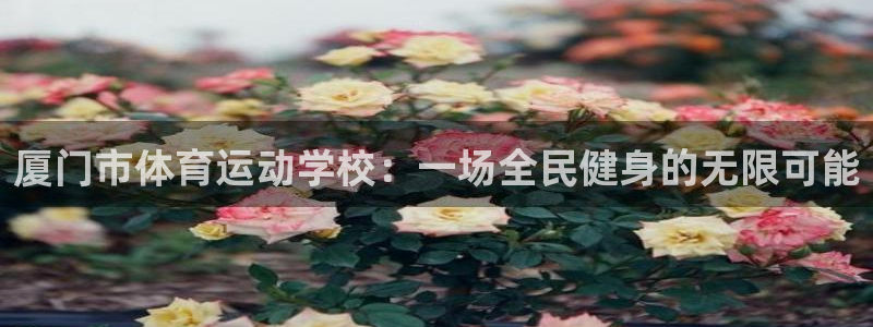  3377体育app倒闭了吗知乎：厦门市体育运动学校：一场全民