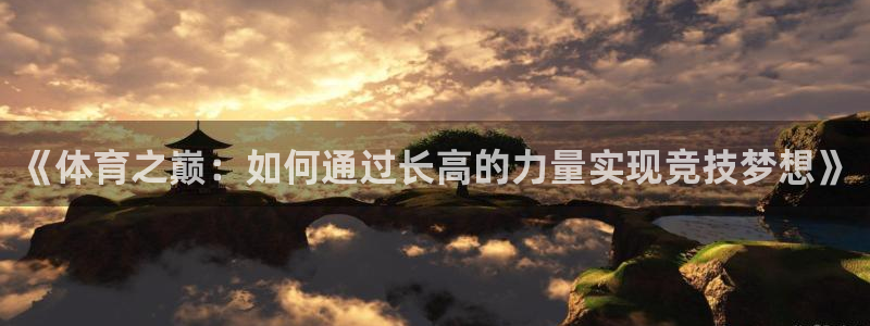  3377体育被国家取消了吗：《体育之巅：如何通过长高的力量实